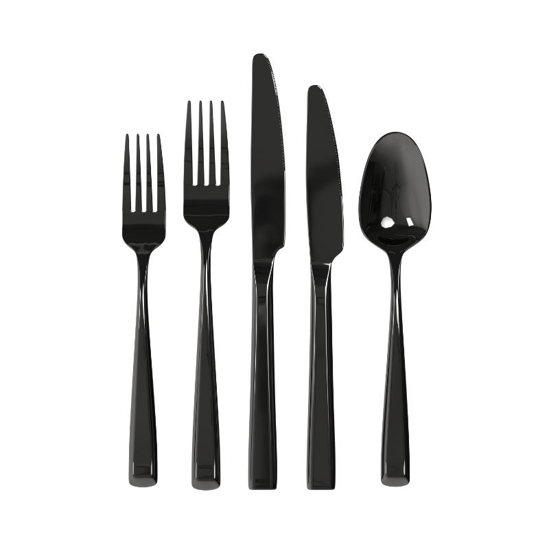 Black Cutlery - Event & Marquee Hire South Australia | Festival Hire