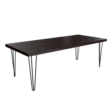 Dark Ash Dining Table