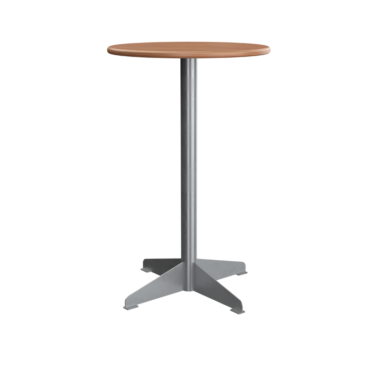 Round Bar Table Timber