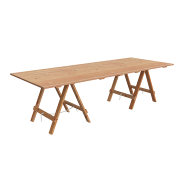 Trestle Table Elm