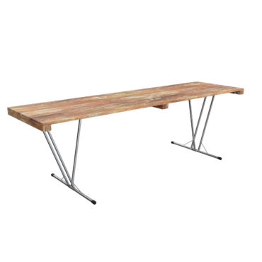 Trestle Table Wooden 8