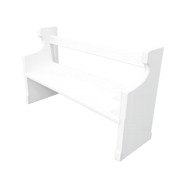 White Church Pew